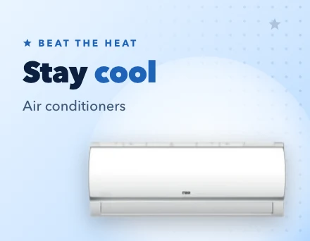 Stay cool – air conditioners
