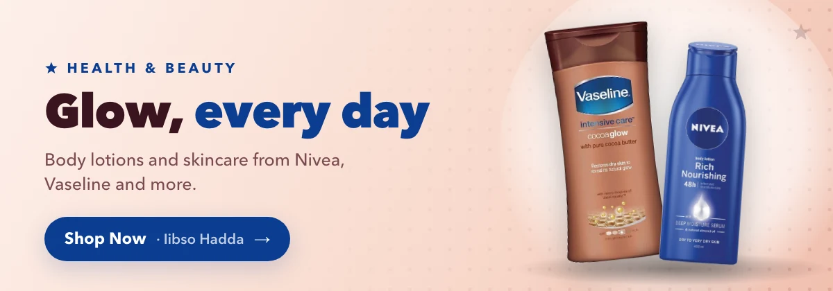 Glow every day – body lotions and skincare