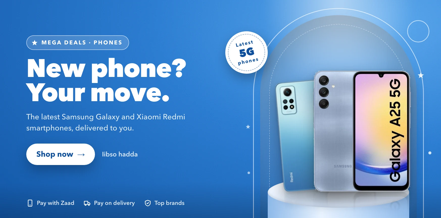 New phone? Your move – Samsung Galaxy and Xiaomi Redmi smartphones